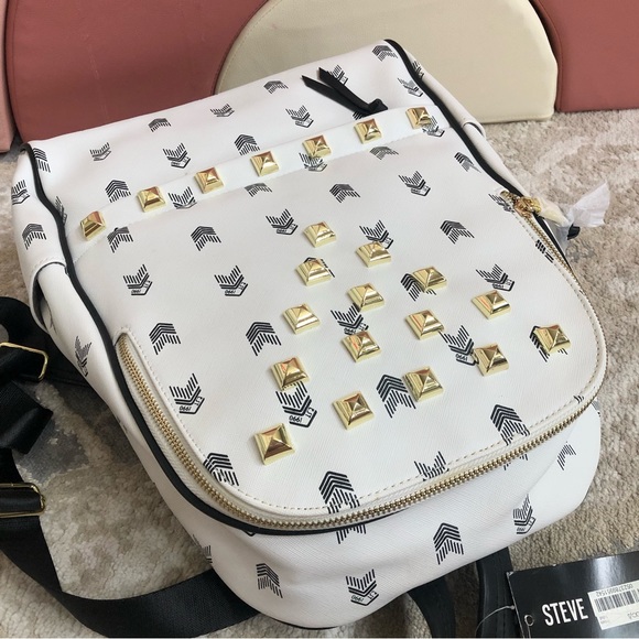 NWT Steve Madden Bscuti Backpack coral white - Picture 11 of 15